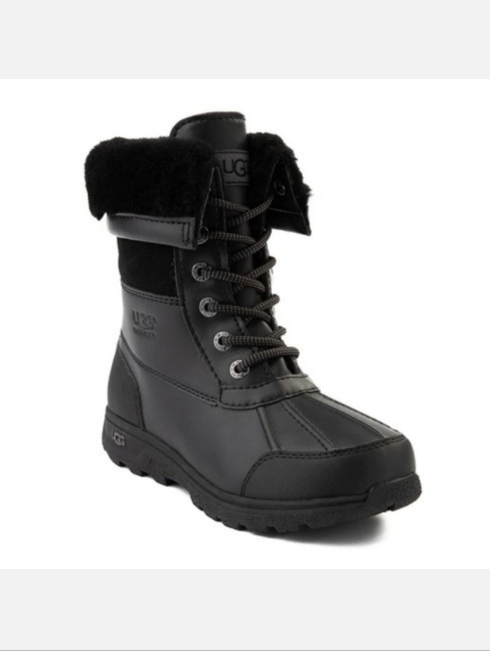 UGG® Black Butte II CWR Boot - Big Kid, Size 5 ~ EUC